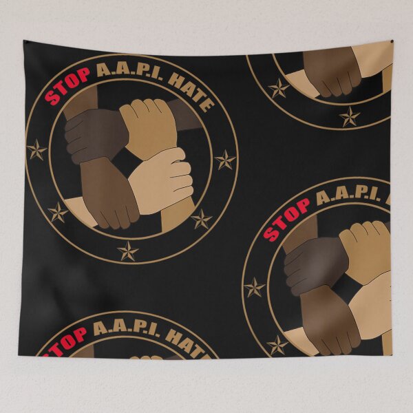 Item preview, Anti Asian Racism Stop Aapi Hate Aapi designed and sold by Kingpoew.