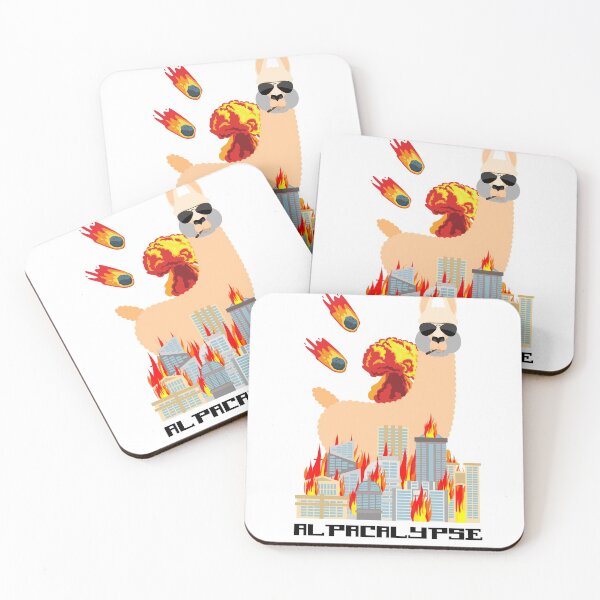 Item preview, Intense Alpaca Alpacalypse Apocalypse designed and sold by ToastyBopShop.