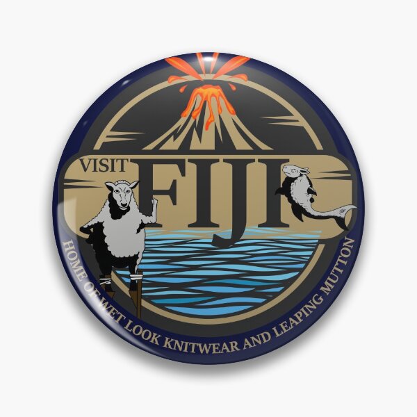Item preview, Visit Fiji - Home of Wet Look Knitwear and Leaping Mutton designed and sold by Meta Cortex.