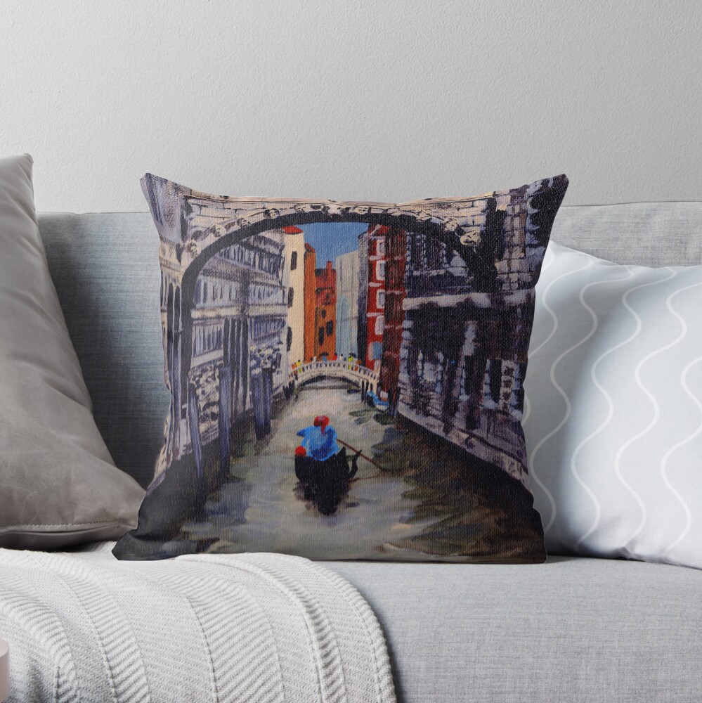 Venice Throw Pillow