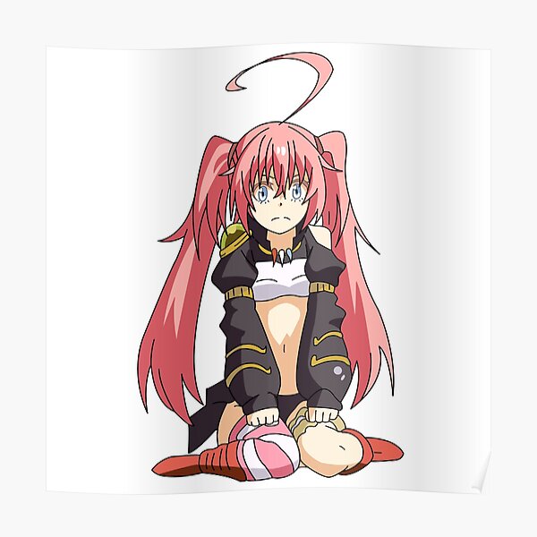 That Time I Got Reincarnated As A Slime Milim Nava Poster For Sale By Animebig Redbubble 9105