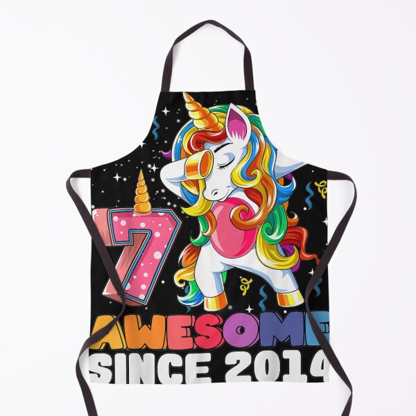 Item preview, Awesome Dabbing Unicorn Birthday 7 Year Old designed and sold by Kingpoew.