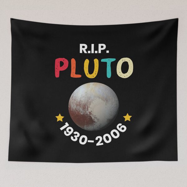 Item preview, Rest In Peace RIP Pluto  designed and sold by The Junto Shop.