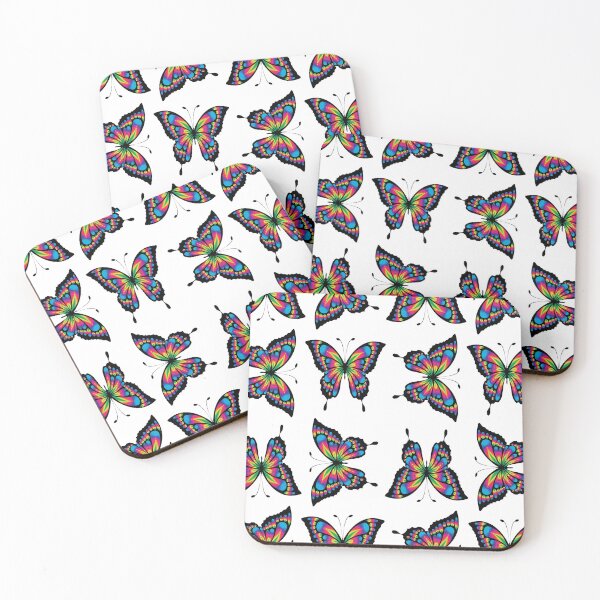 Item preview, Colorful butterflies. Beautiful butterfly pattern.  designed and sold by docferds.