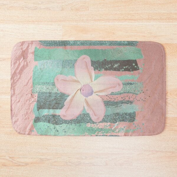 Item preview, Ornate flower on a pink plastered wall designed and sold by Ninaeva.