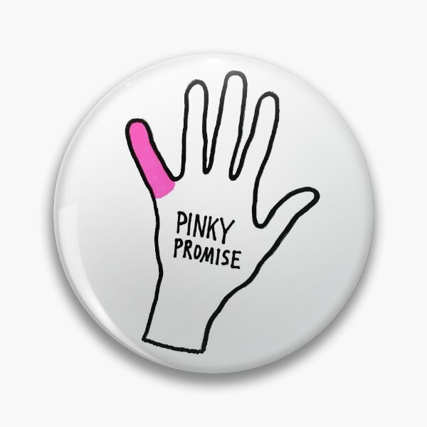 Item preview, PINKY PROMISE - original line art on paper designed and sold by PixelPalmer.