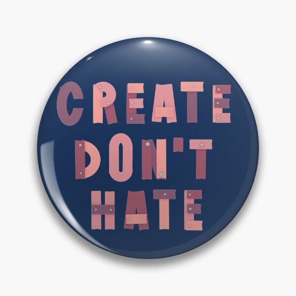 Item preview, Create don’t hate artist quote nails designed and sold by Shus-arts.