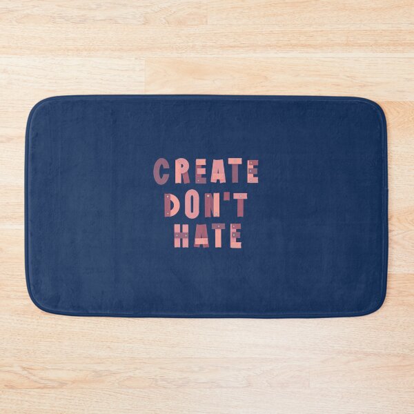 Item preview, Create don’t hate artist quote nails designed and sold by Shus-arts.
