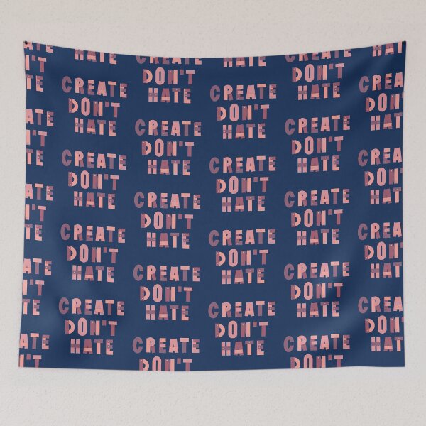 Item preview, Create don’t hate artist quote nails designed and sold by Shus-arts.