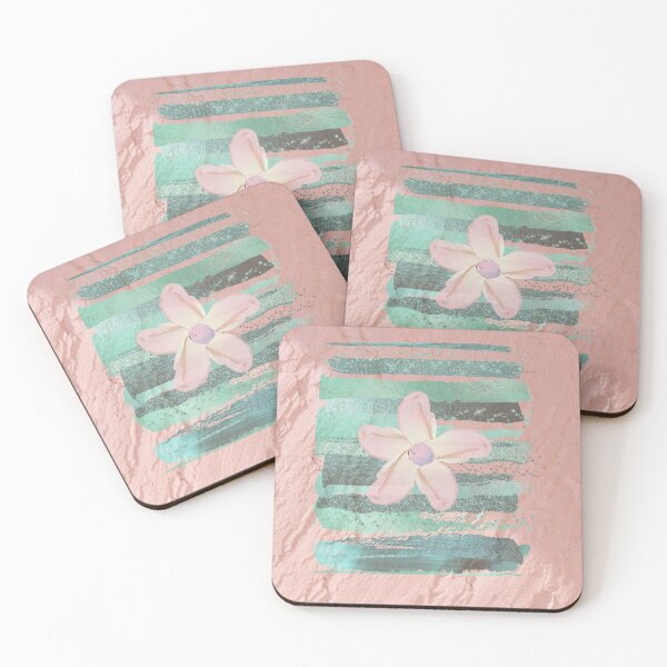Item preview, Ornate flower on a pink plastered wall designed and sold by Ninaeva.