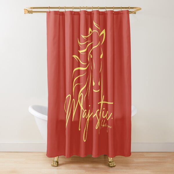 Item preview, Red Yellow "Majestic ... like you" Horse  designed and sold by Dream Big! by E. H..
