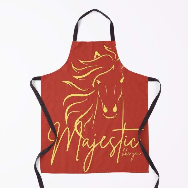 Item preview, Red Yellow "Majestic ... like you" Horse designed and sold by Dream Big! by E. H..