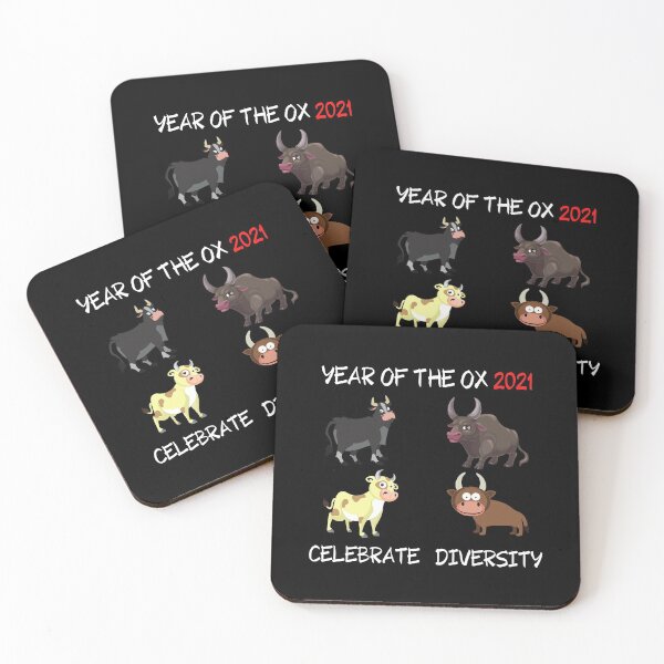 Item preview, Year of The Ox 2021 Celebrate Diversity - Chinese New Year  designed and sold by Passion Isles.