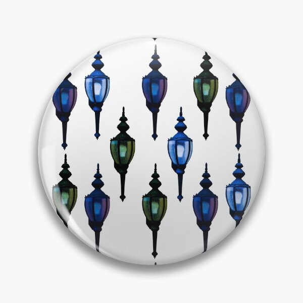 Item preview, Lamp Post Cool Colors designed and sold by Designs By YL.