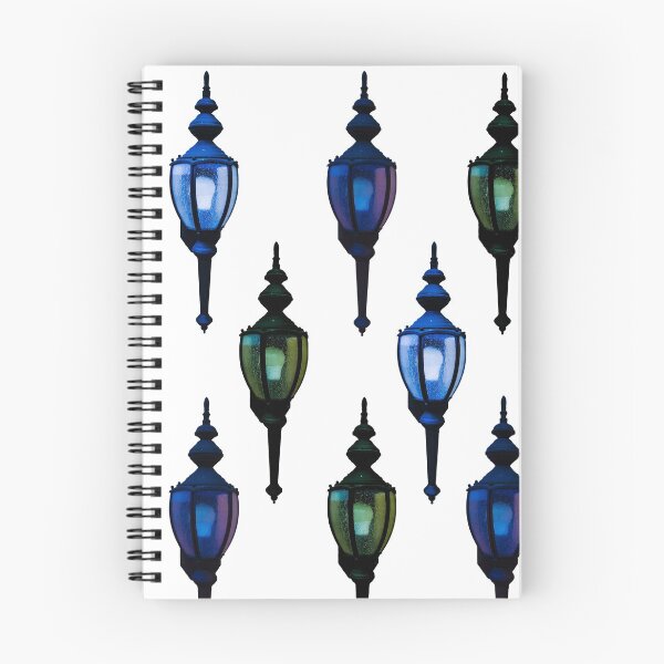 Item preview, Lamp Post Cool Colors designed and sold by Designs By YL.