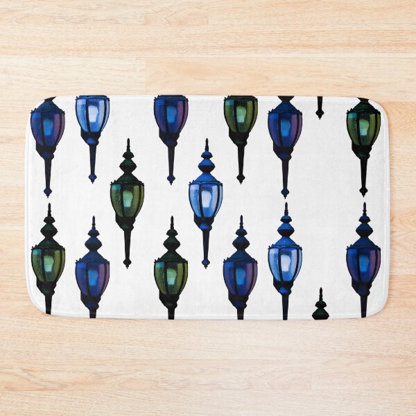 Item preview, Lamp Post Cool Colors designed and sold by Designs By YL.