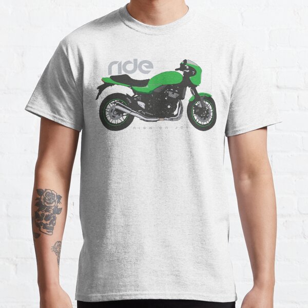 Kawasaki Z200 80 inspired vintage motorcycle classic bike shirt tshirt 