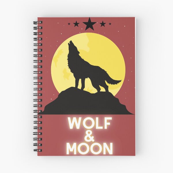 Item preview, lobo y luna designed and sold by Rexoto.