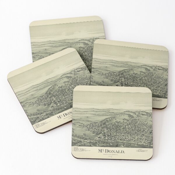 Item preview, McDonald, Pennsylvania (1897) designed and sold by allhistory.