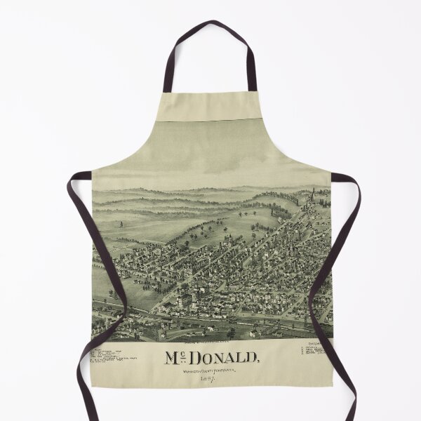 Item preview, McDonald, Pennsylvania (1897) designed and sold by allhistory.