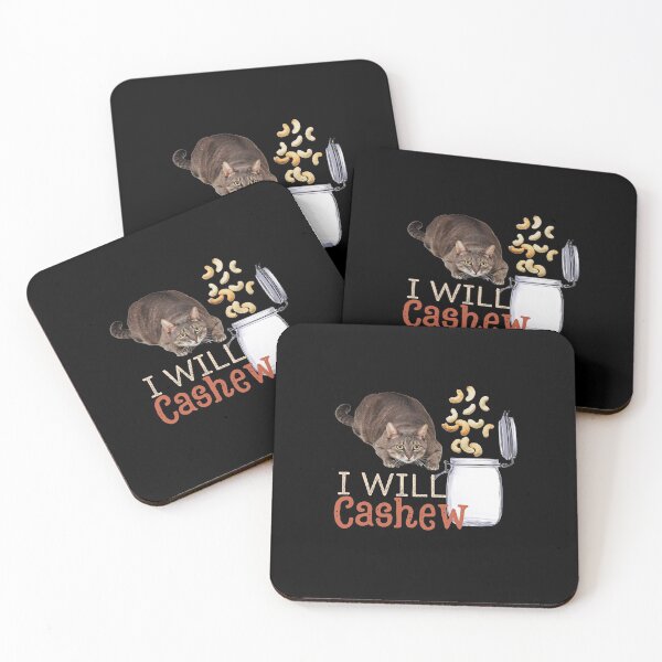 Item preview, I Will Cashew (Tabby Cat) designed and sold by leBoosh-Designs.