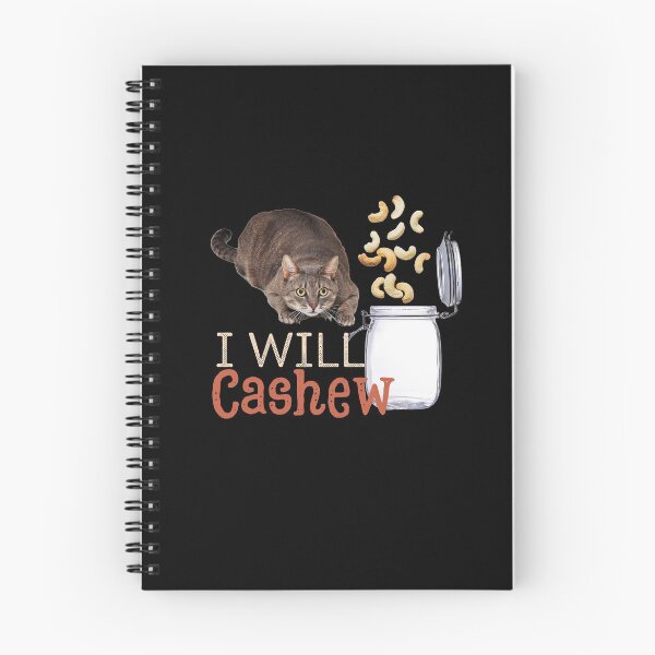 Item preview, I Will Cashew (Tabby Cat) designed and sold by leBoosh-Designs.