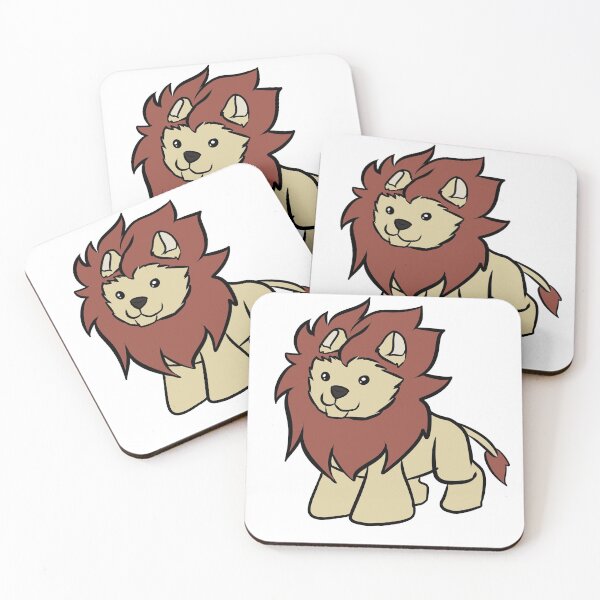 Item preview, cute chibi lion designed and sold by ZoruCreations.