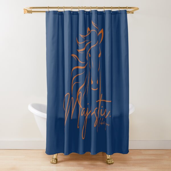 Item preview, Blue Orange "Majestic ... like you" Horse  designed and sold by Dream Big! by E. H..