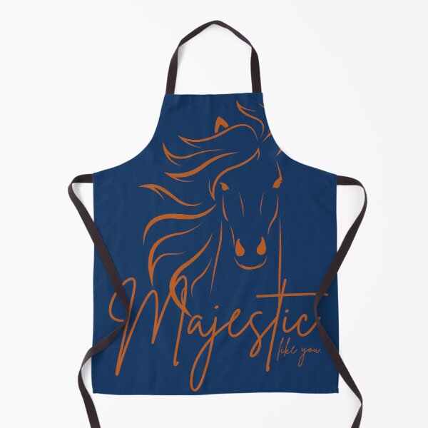 Item preview, Blue Orange "Majestic ... like you" Horse designed and sold by Dream Big! by E. H..