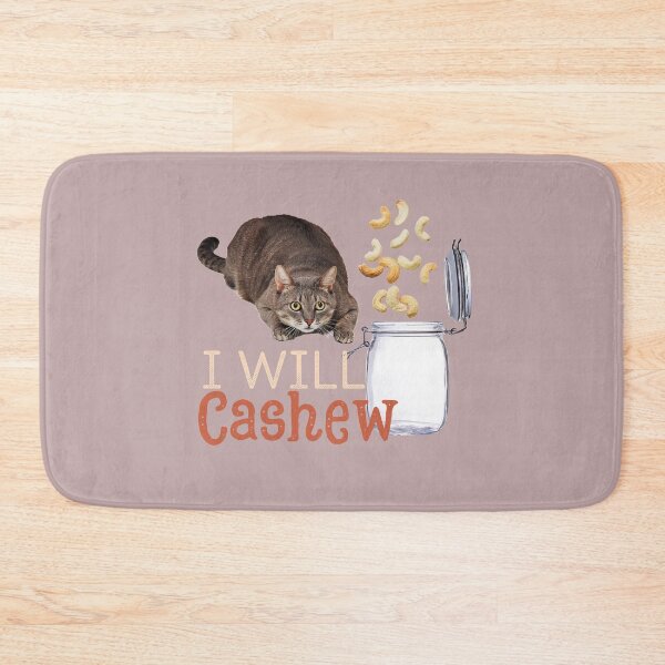 Item preview, I Will Cashew (Tabby Cat) designed and sold by leBoosh-Designs.