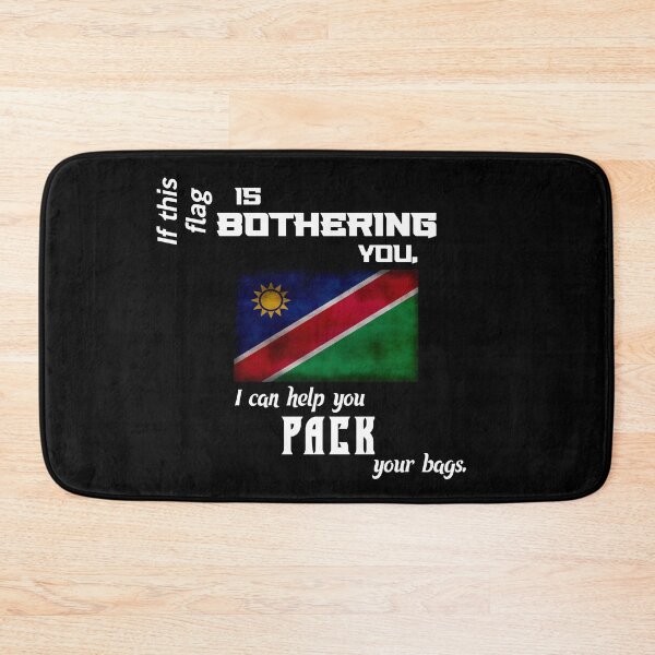 Item preview, Namibian flag - pack your bags designed and sold by 2Girls1Shirt.