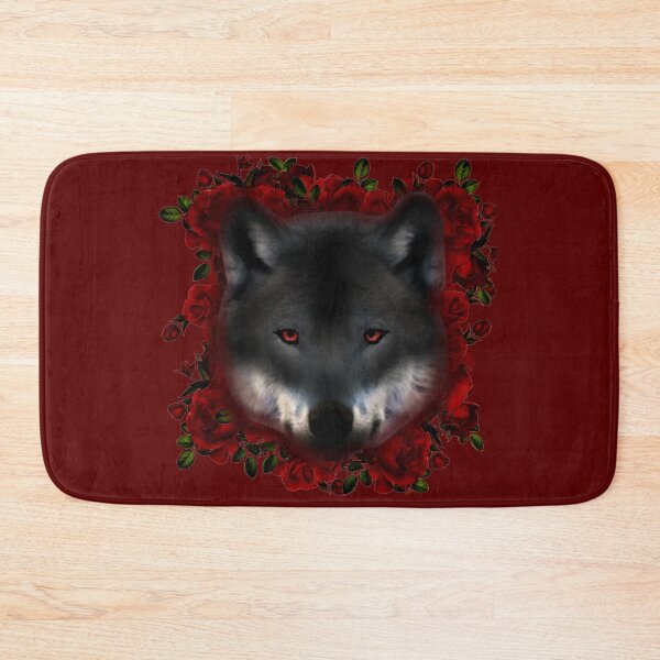 Item preview, Red Roses Wolf designed and sold by PorcupineQuinn.