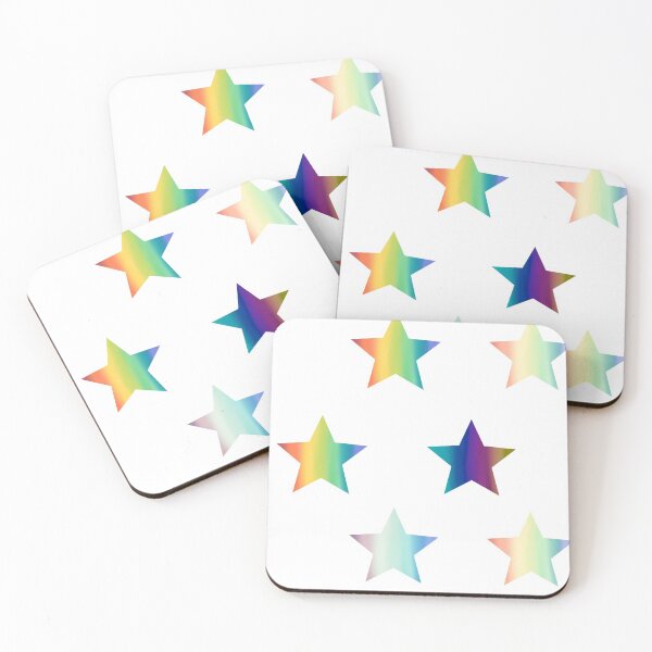 Item preview, Mixed Star Rainbow Sticker Pack designed and sold by Designs By YL.