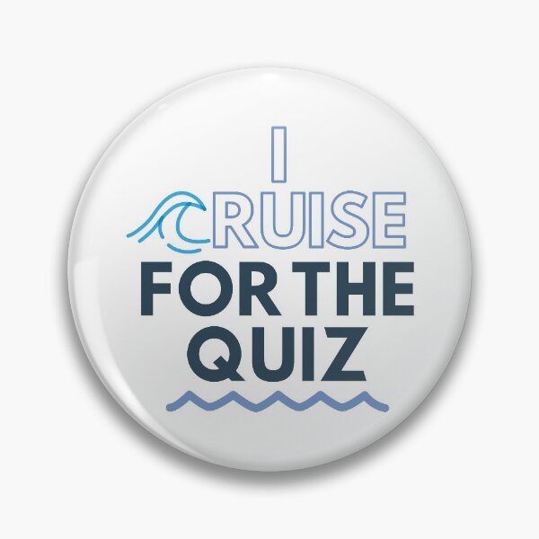 Item preview, I Cruise for the Quiz designed and sold by PaynesPopUpQuiz.
