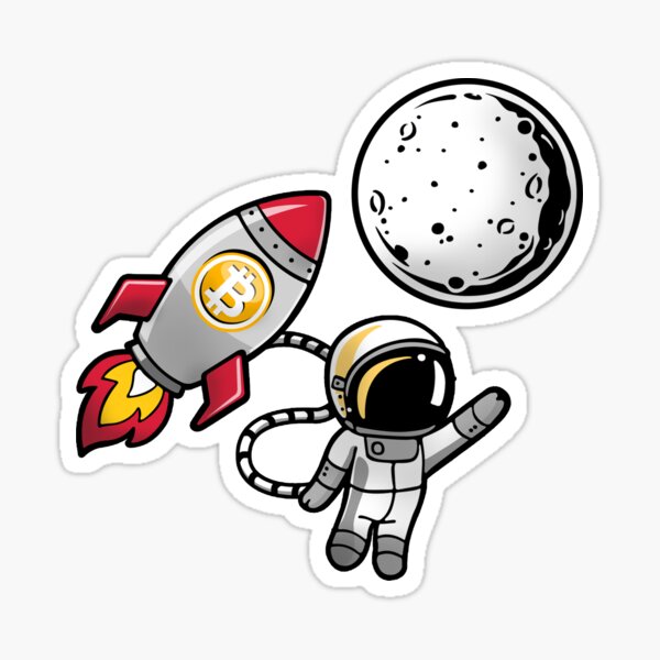 Item preview, Bitcoin To The Moon designed and sold by OYDS.