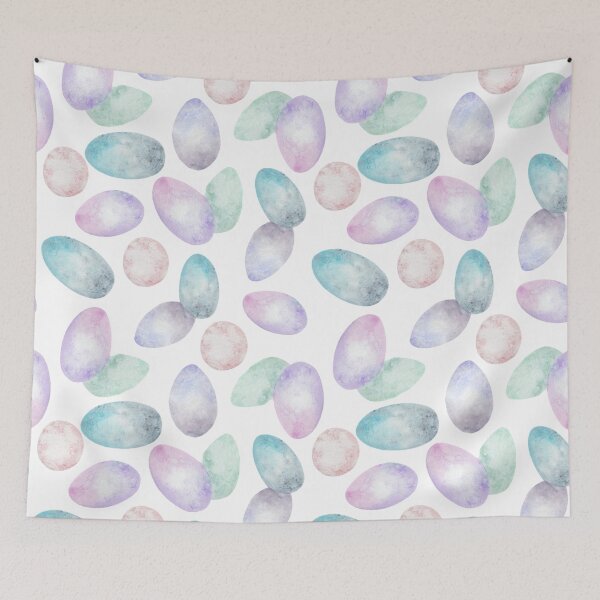Item preview, Pastel Eggs Abstract Pattern designed and sold by paintingbetween.