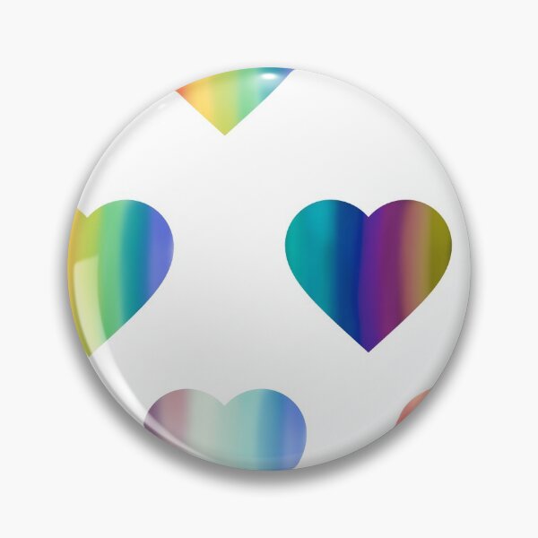 Artikelvorschau, Mixed Heart Rainbow Sticker Pack entworfen und verkauft von Designs By YL.