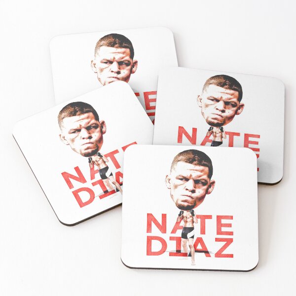 Item preview, Nate Diaz Bobblehead Cartoon designed and sold by SavageRootsMMA.