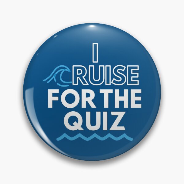 Item preview, I Cruise for the Quiz designed and sold by PaynesPopUpQuiz.