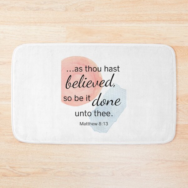 Item preview, Bible Scriptures Matthew 8:13 designed and sold by DiverseMerch.