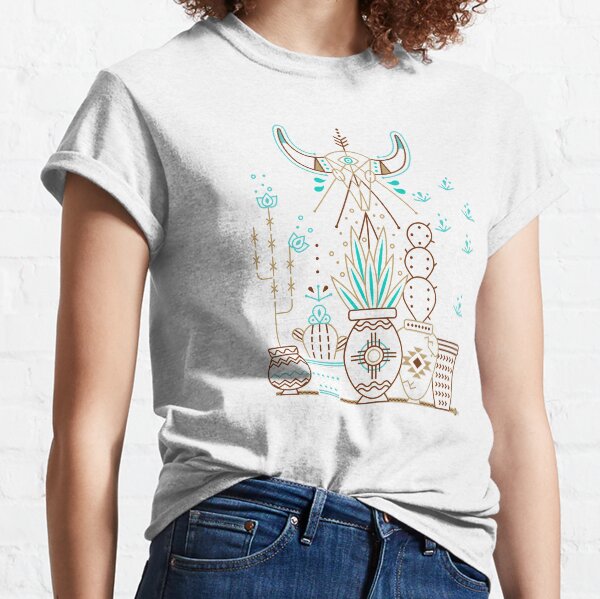 Santa Fe Garden – Navy Classic T-Shirt