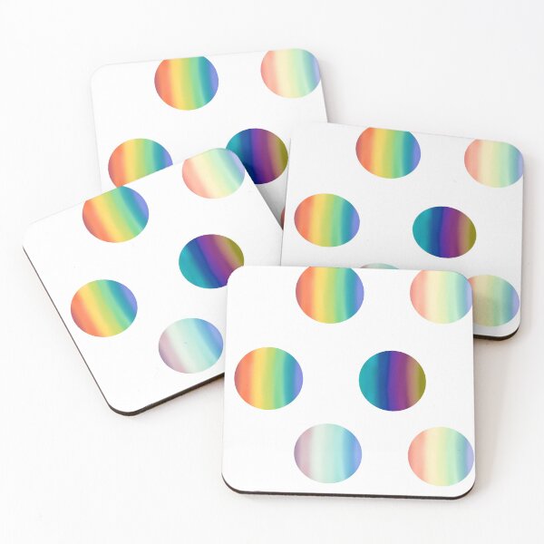 Item preview, Mixed Dot Rainbow Sticker Pack designed and sold by Designs By YL.
