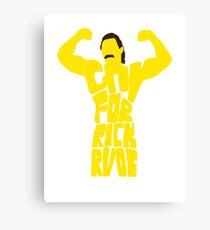 gay for rick rude Canvas Print