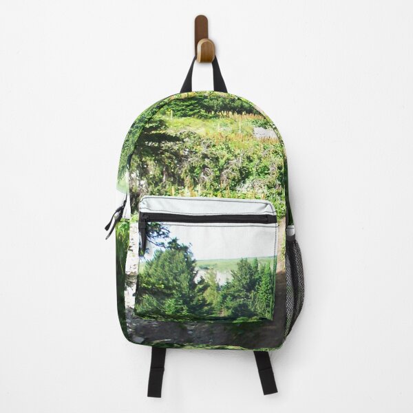 Item preview, Green Meadow And Coniferous Forest Photography designed and sold by LuckyKermit.