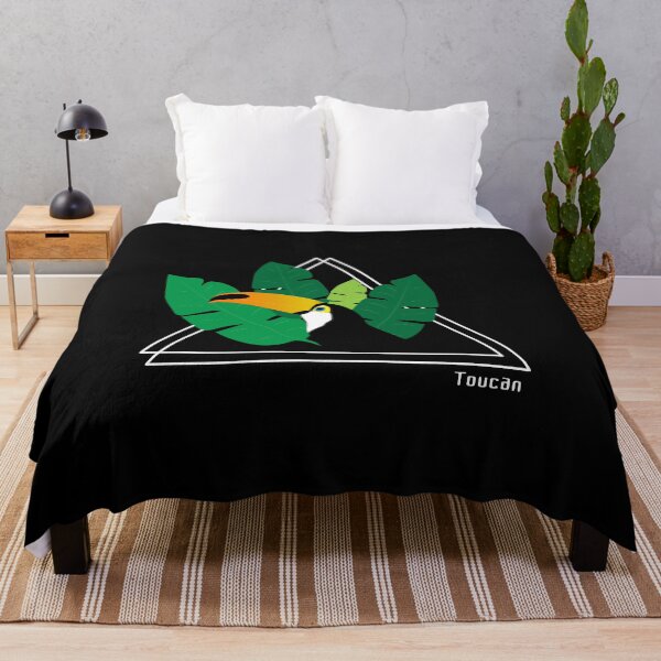 Item preview, Colorful tropical toucan, Foliage, Preservation designed and sold by cyhdesign.