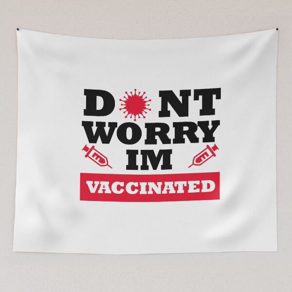 Item preview, dont worry iam vaccinated designed and sold by uranus1store.