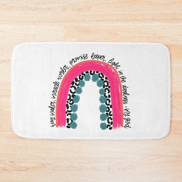 Item preview,  Way Maker- Pink Rainbow  designed and sold by MaggieEDoodles.