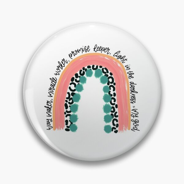 Item preview, Way Maker- Peach Rainbow  designed and sold by MaggieEDoodles.