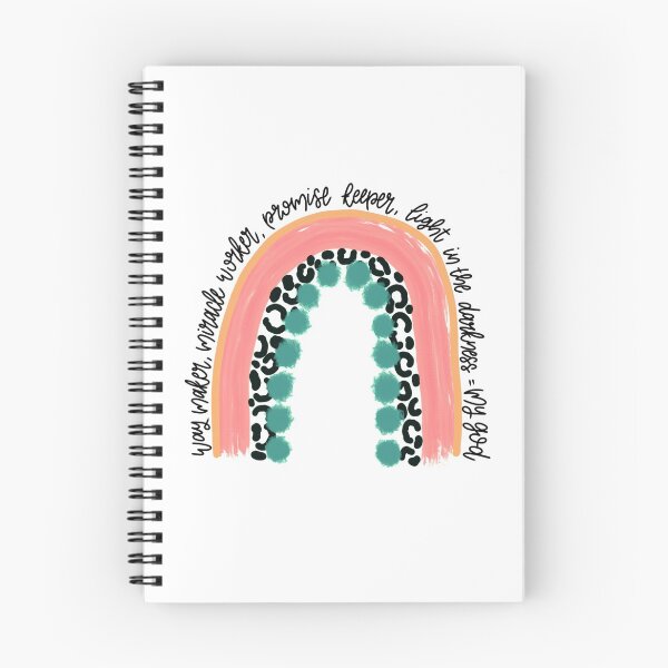 Item preview, Way Maker- Peach Rainbow  designed and sold by MaggieEDoodles.