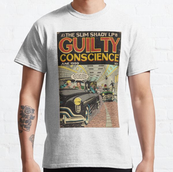 Eminem & Dre - Guilty Conscience Comic Book Parody Classic T-Shirt
